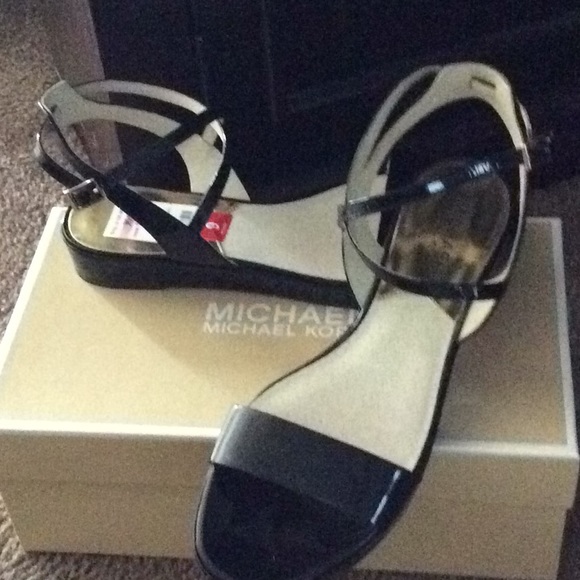 Michael Kors Shoes - Michael Kors patent leather sandal